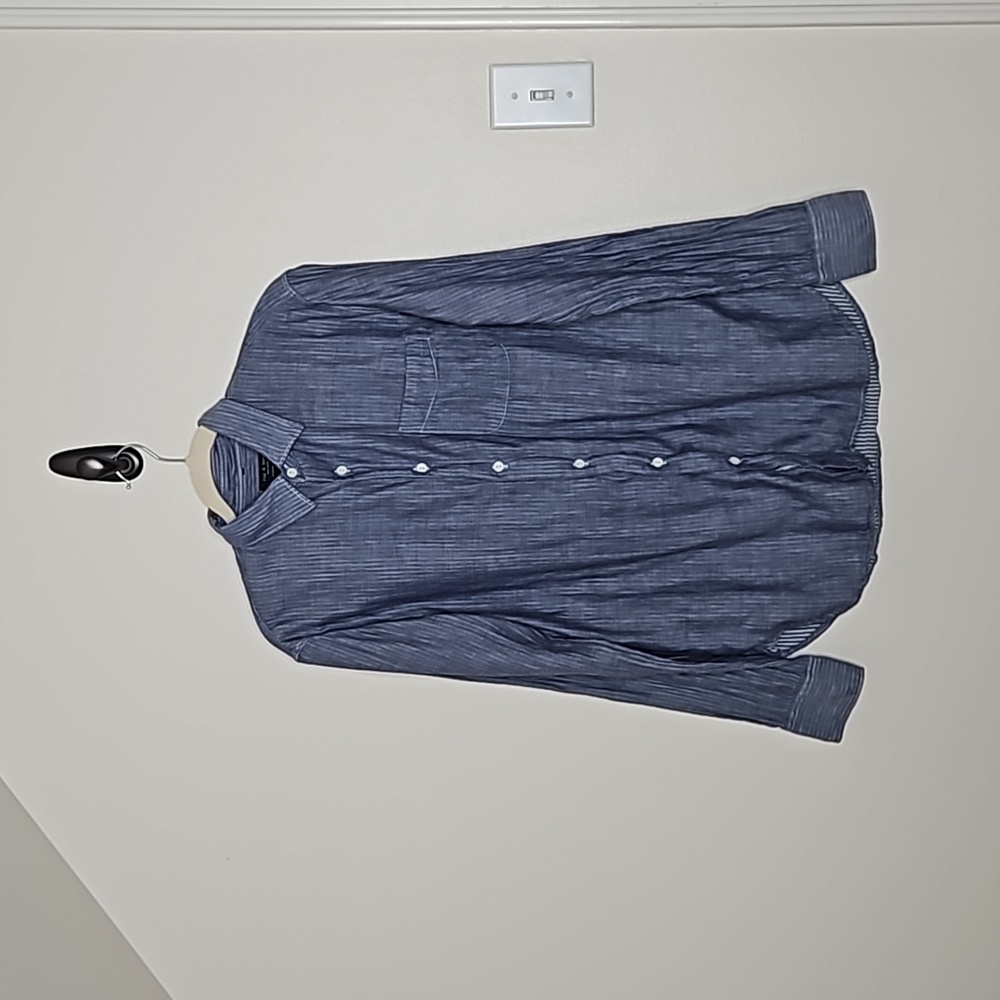 Rag & Bone Blue Men's Button Down Shirt Size Medium